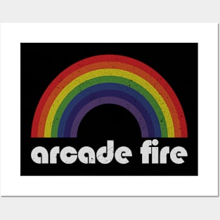 Arcade / Vintage Rainbow Design // Fan Art Design Posters and Art